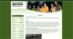 Desktop Screenshot of mountainbikingmissoula.com